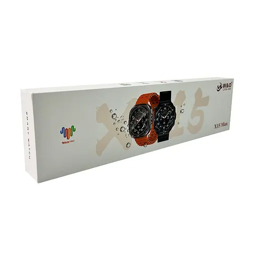 Смарт-часы W&O X15 Max 38mm 330 mAh Amoled+IP67 Orange - фото 2