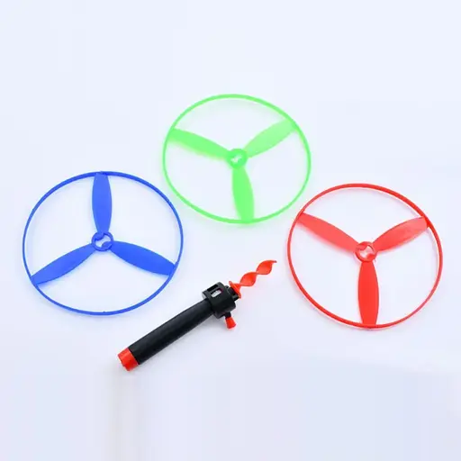 Вертушка кольцо, 3 шт. 13,5 см, на запуске, 16x17x2 см (В ассортименте)