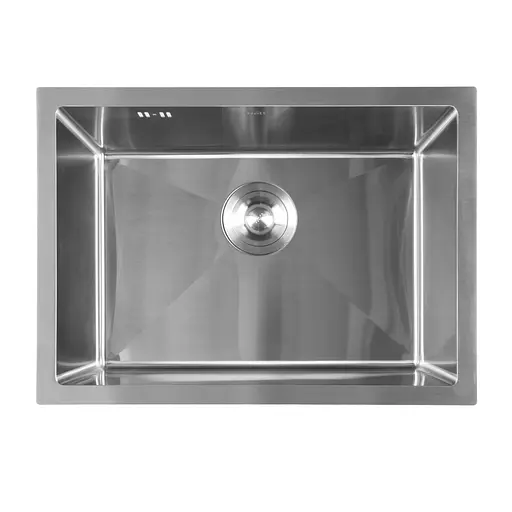 Кухонна мийка під стільницю з нержавіючої сталі Nett NS-5742U, Нержавіюча сталь - фото 1
