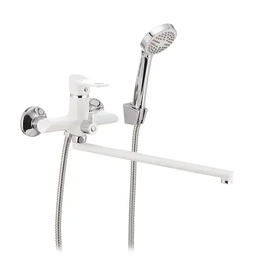 Змішувач для ванни Mixxus Dallas 006 white MX0028 Білий матовий - фото 1