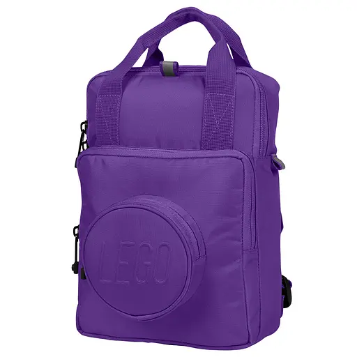 Дитячий рюкзак LEGO Brick 1x1 Kids фіолетовий 7 л (20206B-0268) - фото 2