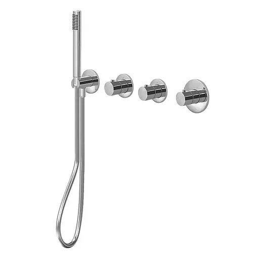 Термостат для душу/ванни Paffoni Modular Box (колір - сталь) MDE000ST - фото 1