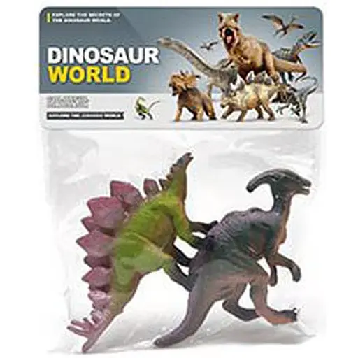 Игровой набор фигурок Динозавры Bambi KL-135-3 2 шт в пакете - фото 1