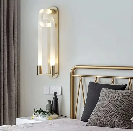 Настінний дизайнерський світильник LOOPI Line F WSGA 4 - фото 1