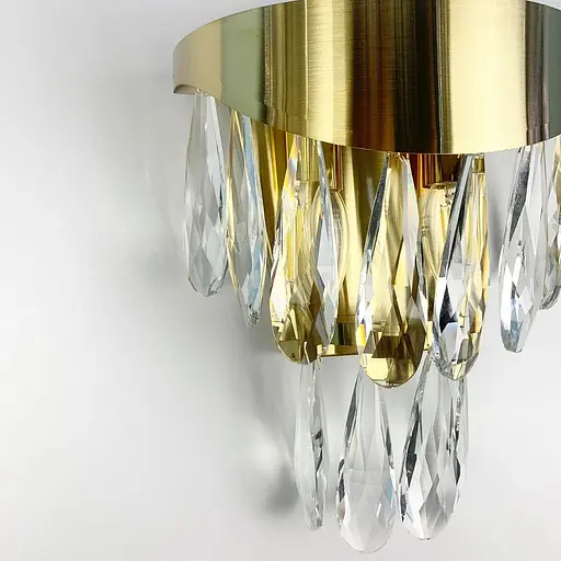 Бра з кришталевими крапельками Line F MB 9132/2 - фото 7