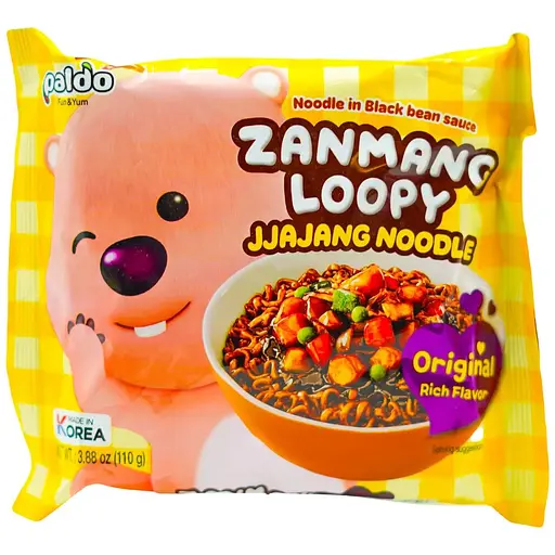 Локшина швидкого приготування Paldo Original Zanmang Loopy 120 г
