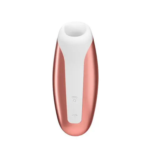 Вакуумний стимулятор клітора з вібрацією Satisfyer Love Breeze помаранчевий - фото 4