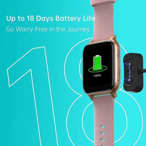 Смарт-годинник UMIDIGI Uwatch 5S, рожевий - фото 2