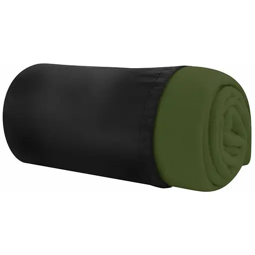 Плед флісовий Bergamo Warm з чохлом 180х150 см, хакі (202311pl-25) - фото 1