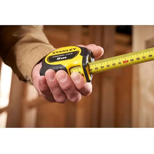 Рулетка Stanley Control-Lock з подвійною шкалою (STHT37239-3) - фото 5