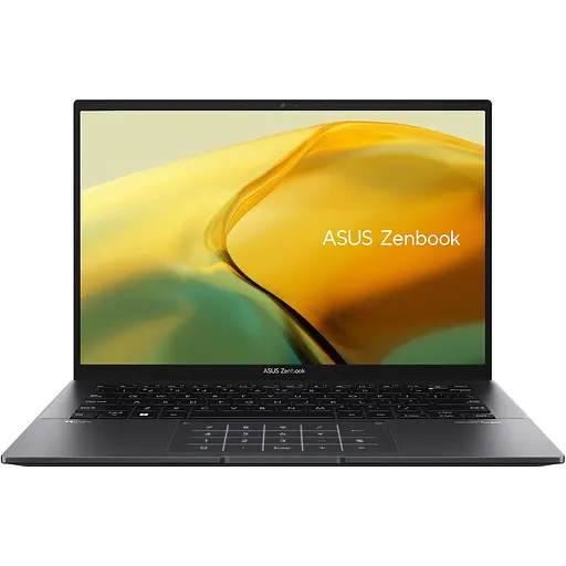 ASUS Ноутбук Zenbook 14 UM3402YA-KP752 14" WQXGA IPS, AMD R5-7430U, 16GB, F1TB, UMA, NoOS, Черный