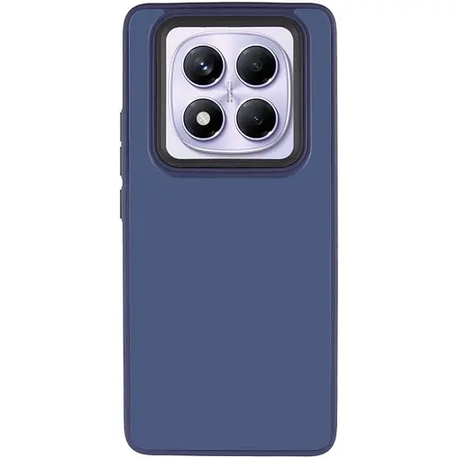 Чохол Epik TPU+PC Lyon Frosted для Xiaomi Redmi Note 14 Pro 4G Deep Navy - фото 2