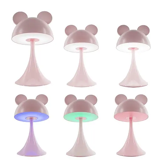 Світильник-нічник Kite LED з акумулятором Simple Mouse рожевий (K25-317-2-2) - фото 3