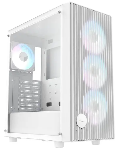 Корпус OCYPUS GAMMA C70 WH ARGB (GAMMA-C70-WHG400XX-GL) без блока питания - фото 1