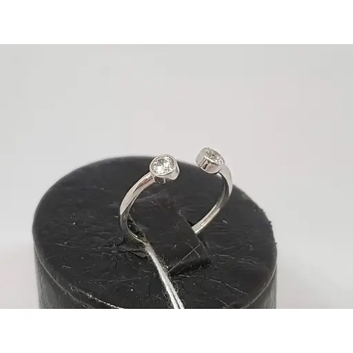 Золоте кільце Favoritum з фіанітами. 111882_Б 15,5 - фото 3