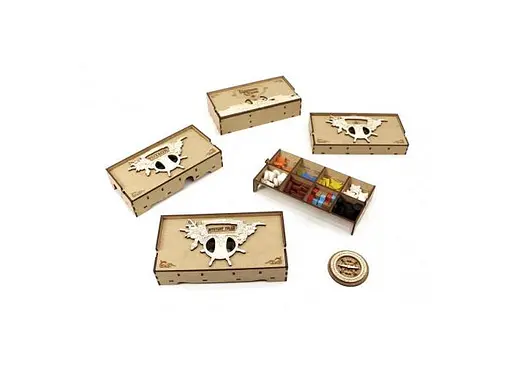 Органайзер Tower Rex Робінзон Крузо + доповнення Robinson Crusoe 2nd edition + Expansions (2069) - фото 3