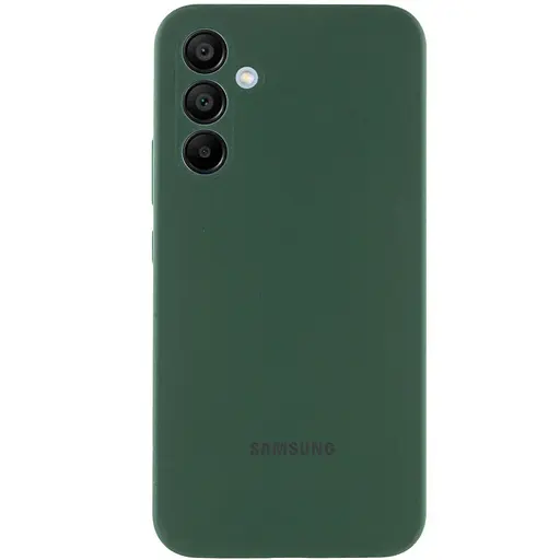 Чехол Lakshmi Silicone Cover Full Camera AAA with Logo для Samsung Galaxy S24+ Зеленый/Cyprus Green