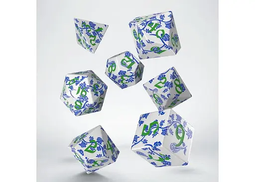 Набір кубиків Full Art Dice Set: Porcelain , 7 шт. (SWSPPORC) - фото 2