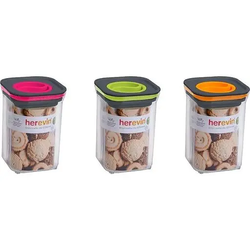 Уцінка. Банка Herevin Vacuum Lid 1.1 л в асортименті (161214-560)   - фото 4