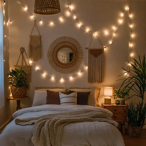 Новорічна гірлянда кімнатна нитка GarlandoPro 10 м 120 LED білий провід Жовте світло W120LED10MWY