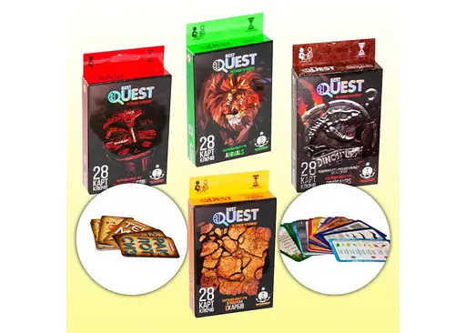 Настольная игра Danko Toys Best Quest (в ассорт.) (укр.) (BQ-01-01U/04U)