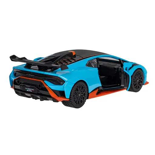 Машинка RASTAR Lamborghini Huracan STO 1:32 голубой 64310 - фото 5