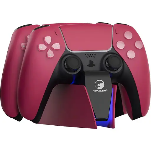 Зарядна станція Honcam Charging Station для DualSense Sony PS5 Cosmic Red B0CRJX7JK4 (135224) - фото 4