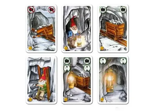 Настольная игра Amigo Гномы-вредители: Дуэль (Саботер, Saboteur: The Due) (нем.) (6657) - фото 3