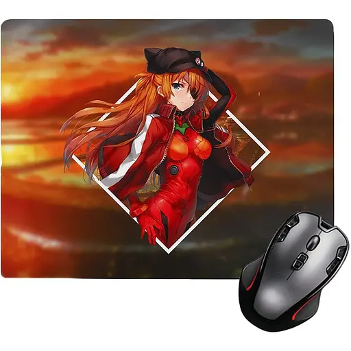 Ігрова поверхня Nextprint Євангеліон, Аска Ленглі, Кепка - Evangelion 220 х 180 мм (17679) 