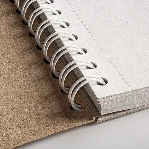 Альбом для ескізів на спіралі SM-LT Art А5 Authentic 100г/м2 70л натуральний колір - фото 4