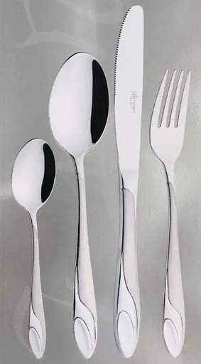 Набор столовых приборов Bachmayer BM-2440 на 6 персон в подарочном чемодане 24 предмета - фото 3