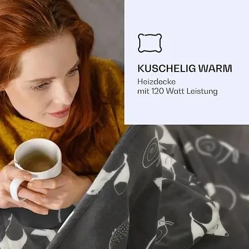 Електрична ковдра Klarstein Dr. Watson XXL (10035503) Сірий - фото 2