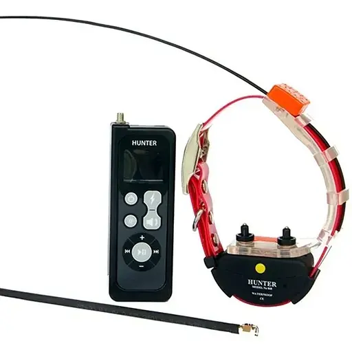 Радіо-нашийник Hunter Hunter-25 PRO з gps для мисливських собак трекер до 25 км з функціями електроструму і звуку