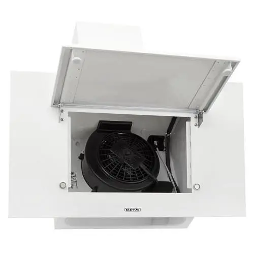Вытяжка наклонная Eleyus VERTICAL 470 60 WH - фото 6