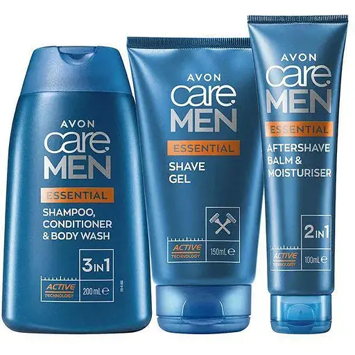 Набір Avon Основний догляд (sh/gel/200ml+ sh/gel/150ml + aft/sh/bl/100ml) (494693397) - фото 1