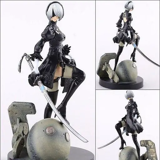 Фигурка боевой робот Мисс Автомата YoRHa Miss Neil 2B NieR: Automata 9S 15см games NRA 22.93 - фото 4