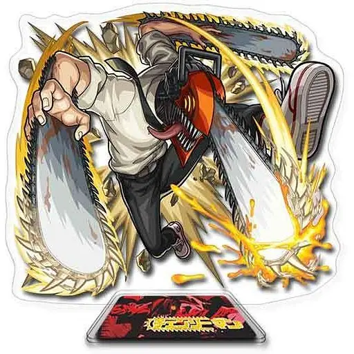 Акриловая фигурка Человек-бензопила Chainsaw man AS CM 010