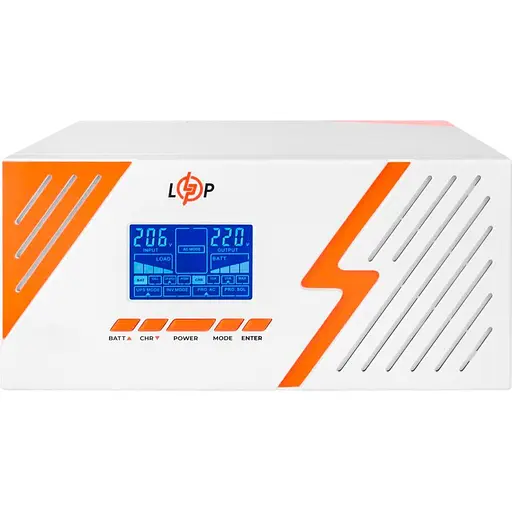 Источник бесперебойного питания (ИБП) LogicPower LPM-PSW-1500VA 12V + АКБ LPM-MG 12V - 200 Ah (29717) [110193] - фото 3
