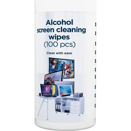 Спиртові серветки для очищення Gembird CK-AWW100-01 100 шт. [140867] - фото 1