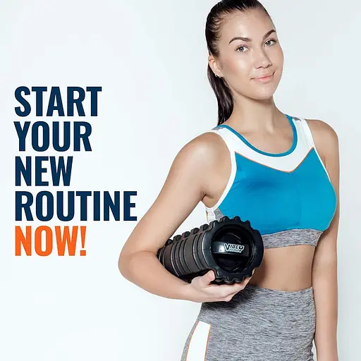 Вибрионный поролоновый валик 3 скорости твердая плотность - фото 2