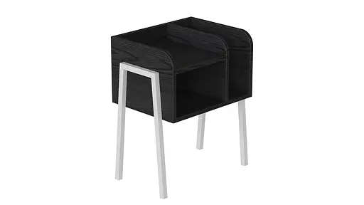 Тумба модульна Амелі 540x450x320 метал Білий ДСП Сосна Кембра 16мм FRD-103013