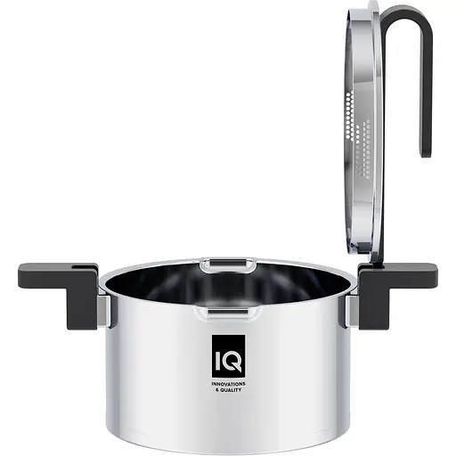 Каструля IQ Be Smart з кришкою 22 см 4.2 л (IQ-2053-22) - фото 3