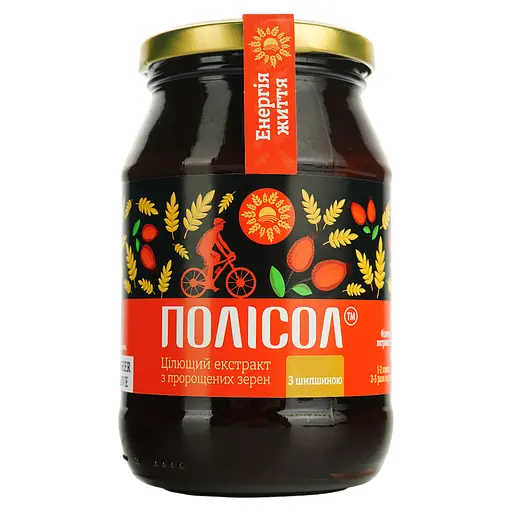 Экстракт Полісол из шиповника, целебный из пророщенных зерен, 550 г