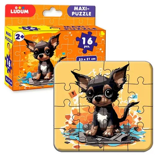 Макси-пазл "Пёсик", 16 элементов ME5032-05 Ludum, в коробке (4820215155601) - фото 1