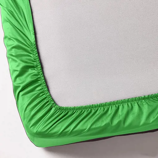 Простынь на резинке 120х60 см микрофибра зеленого цвета 327833 - фото 2