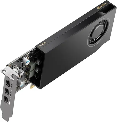 Видеокарта HP NVIDIA RTX A1000 8GB 4mDP (AV8J4AA) (GDDR6, 128 bit, PCI-E v4.0) - фото 2