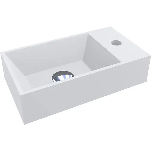 Умивальник Miraggio Copper 400 mirasoft 0001066, Білий матовий - фото 1