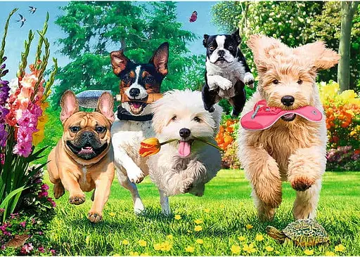 Пазл Trefl Время чаепития: Они приближаются 1000 эл. (10800) - фото 2