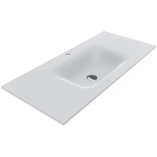 Умивальник Miraggio Jessel 1000 mirasoft 0001092, Білий матовий - фото 1