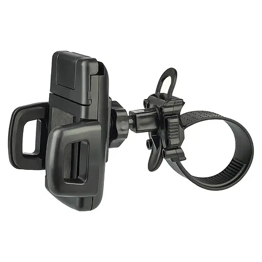 Вело-мото держатель 258 поворотный черный - фото 2